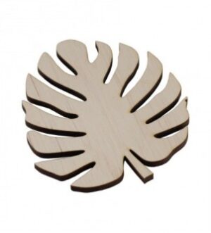 Liść monstery podkładka 12cm średni