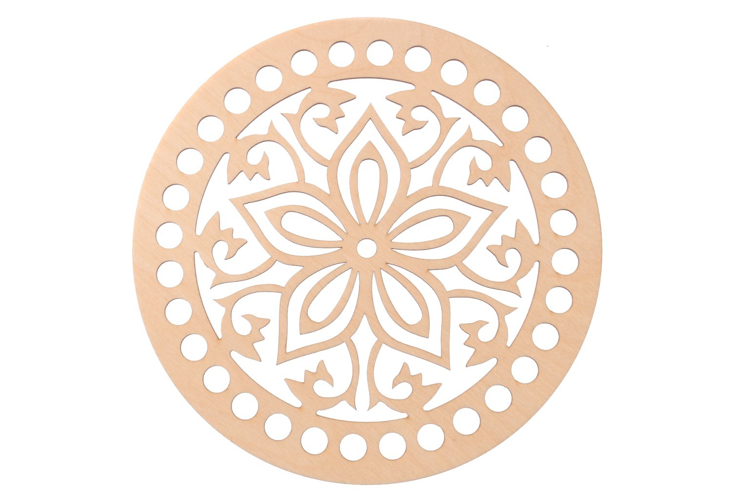 Baza do koszyka z sznurka włóczki 20cm