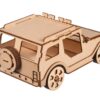 Samochód jep puzle drewniane