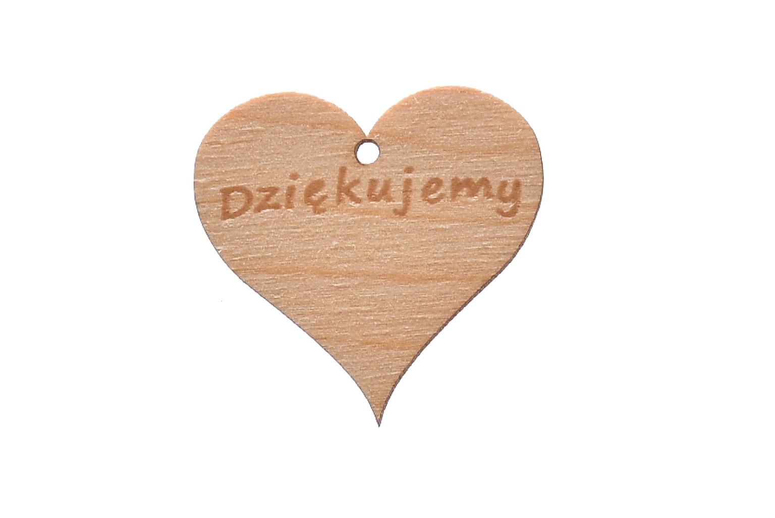 Serduszko na podziękowanie dla gości