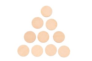 Kółeczka ze sklejki 10szt komplet