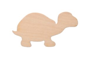 Drewniany dekor żółw do decoupage