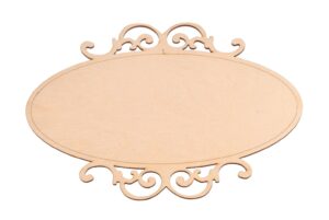 Dekor drewniany ozdoba decoupage duży