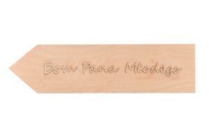 Drogowskaz Ślub Wesele dekoracja napisy