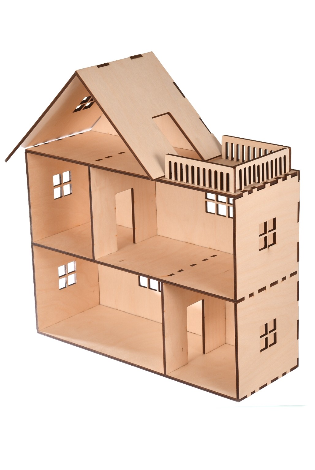 Domek dla lalek drewniany