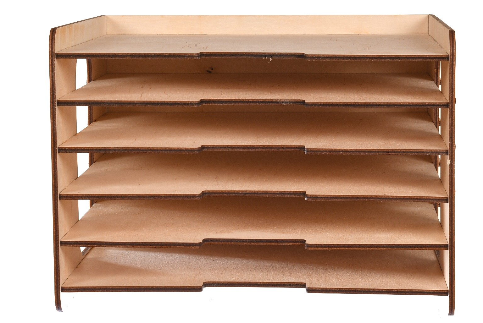 Drewniany organizer na dokumenty