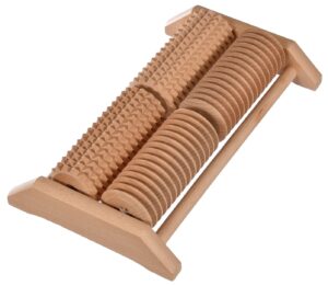 Drewniany masażer do stóp roller