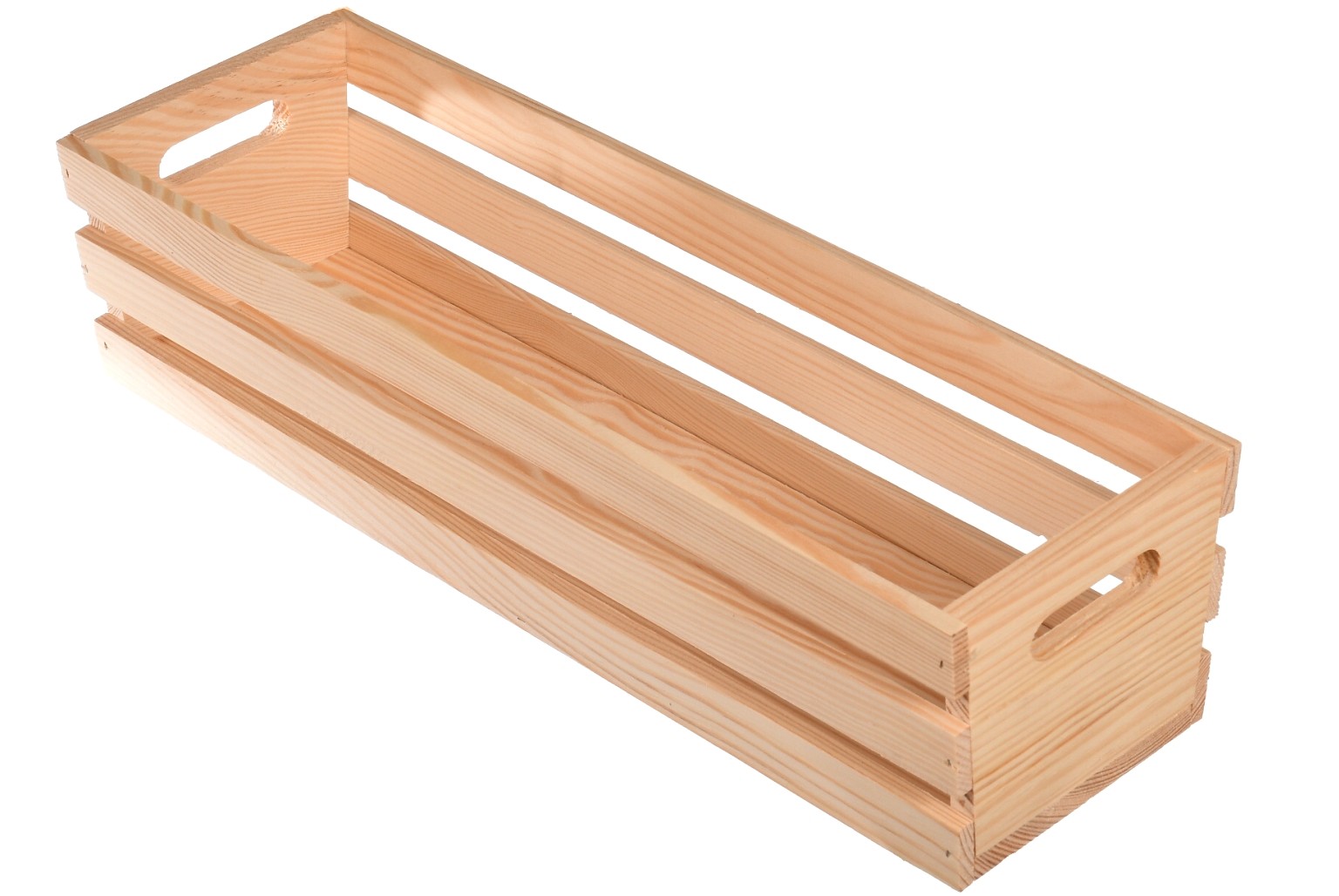 Donica drewniana doniczka kwietnik na kwiaty średnia