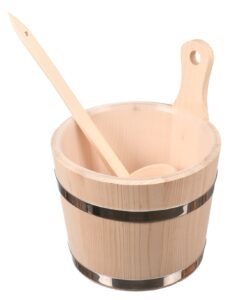 Skopek ceber do sauny z chochlą