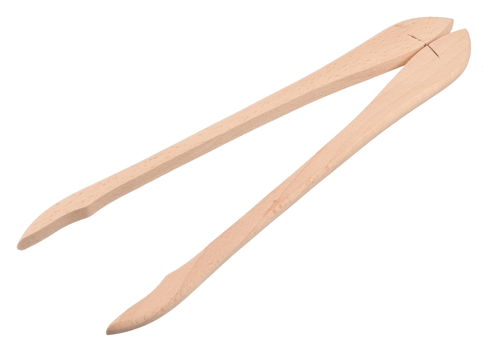 Drewniane szczypce kuchenne do grzybków