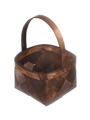 Koszyczek z łuby brązowy