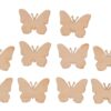 Scrapki drewniane motyle 10 szt