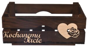 Drewniana skrzynka Kochanemu Tacie
