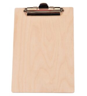 Drewniana podkładka pod kartki clipboard A4