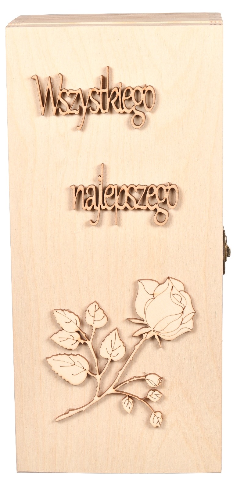 Drewniane pudełko na 1l Jack Daniels prezent