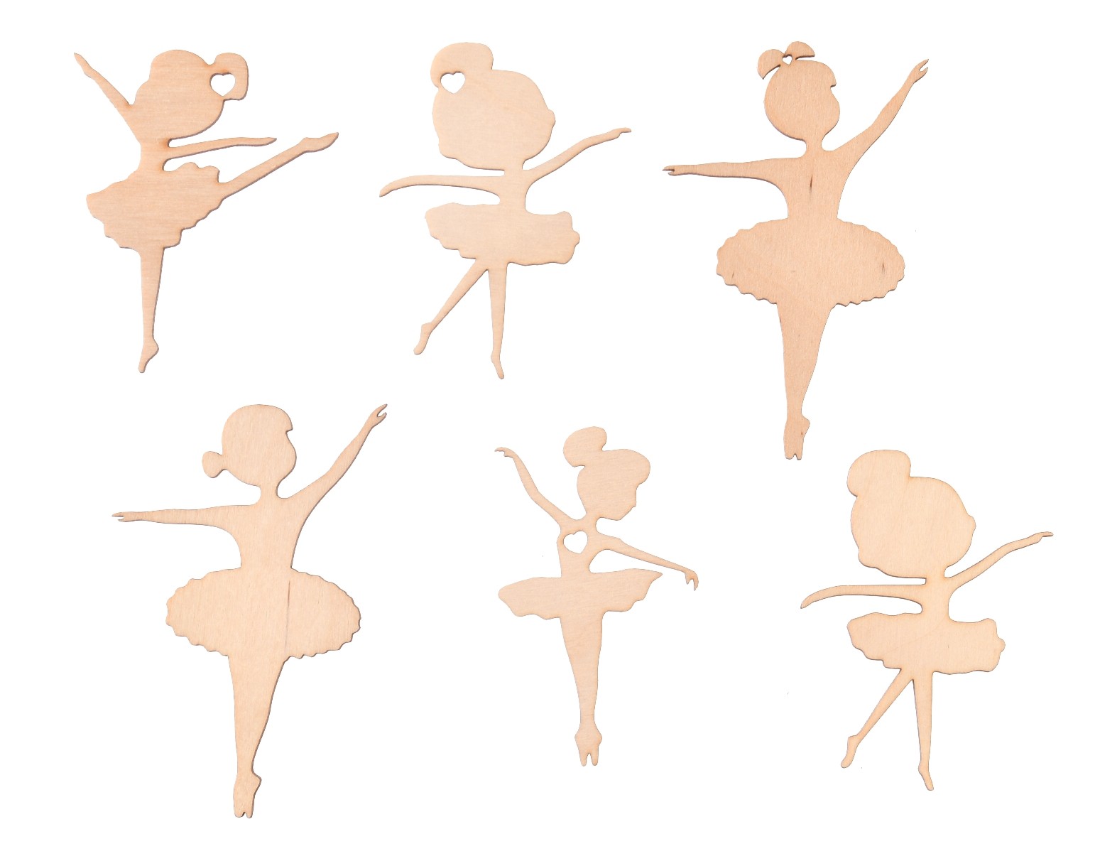 Komplet 6 szt baletnic