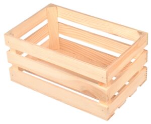 Drewniana skrzynka średnia