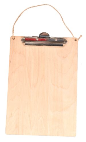 Podkładka pod kartki clipboard A5 z sznurkiem