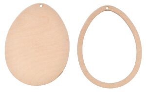 Jajko drewniane jajo pisanka ramka na zdjęcie