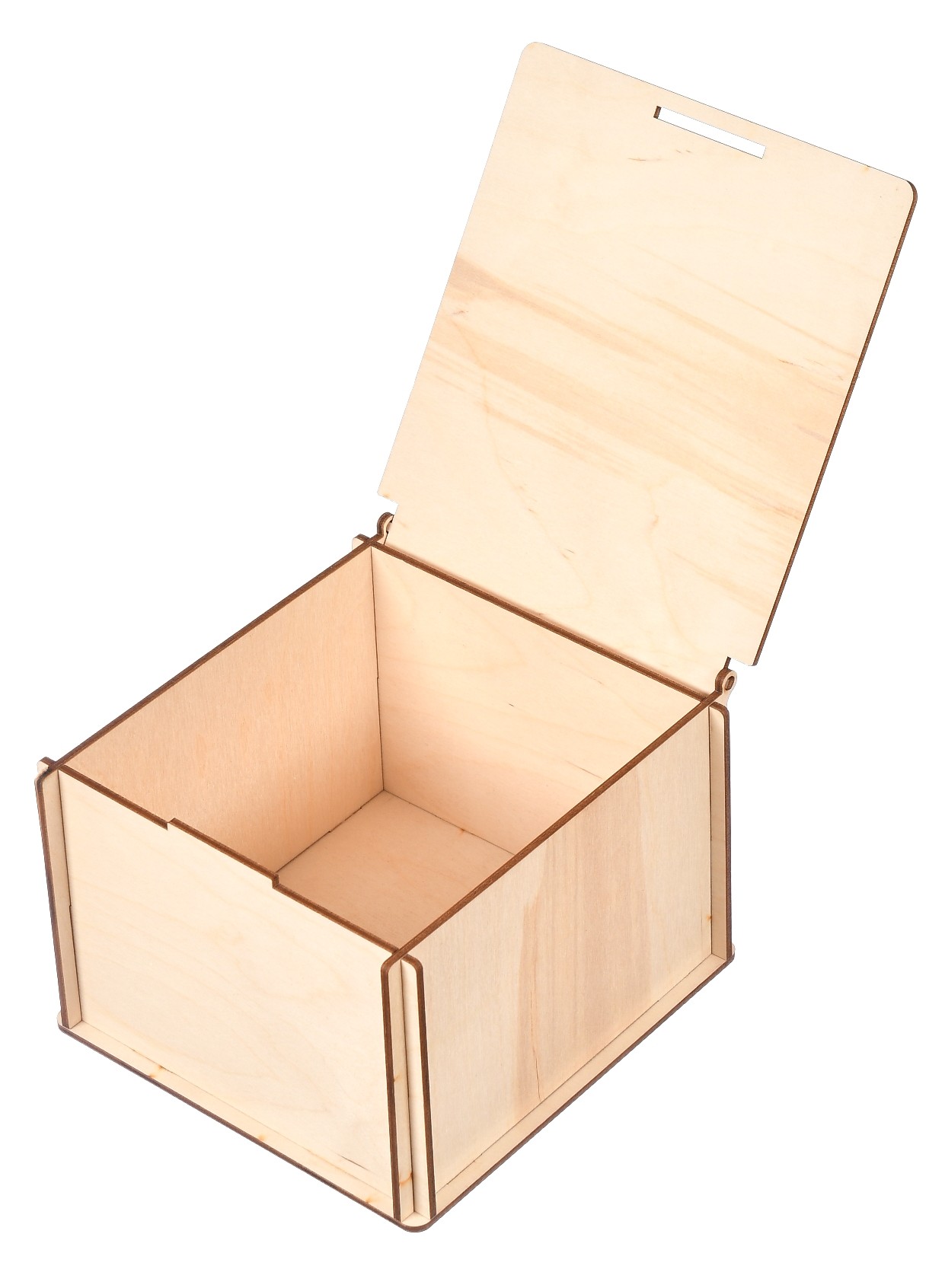 Pudełko drewniane na kubek i do decoupage