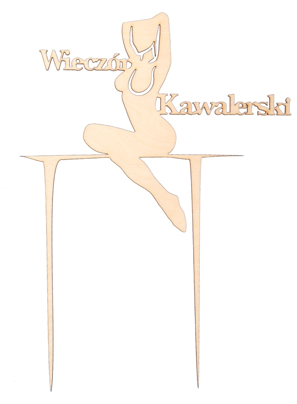 Drewniany topper Wieczór Kawalerski