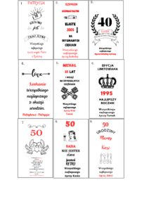 Pudełko na WINO grawer różne wzory