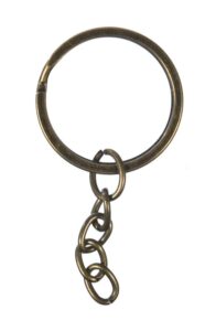 Brelok drewniany do kluczy z grawerem "Dom"