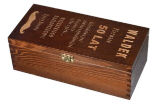 Grawerowane pudełko na Jack Daniels