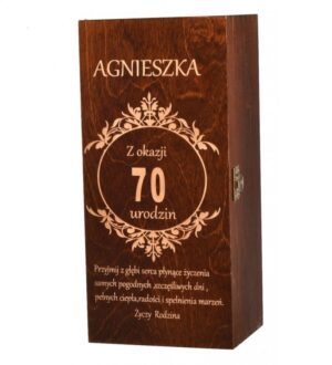 Grawerowane pudełko na Jack Daniels