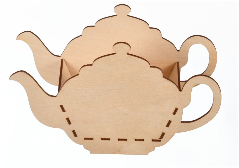 Drewniany pojemnik na herbatę