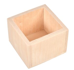 Drewniany pojemnik na przyprawy