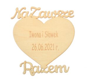 Dekor na księgę gości Ślub Wesele