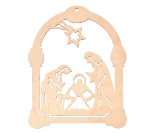 Witraż dekoracja okna świąteczna Boże Narodzenie