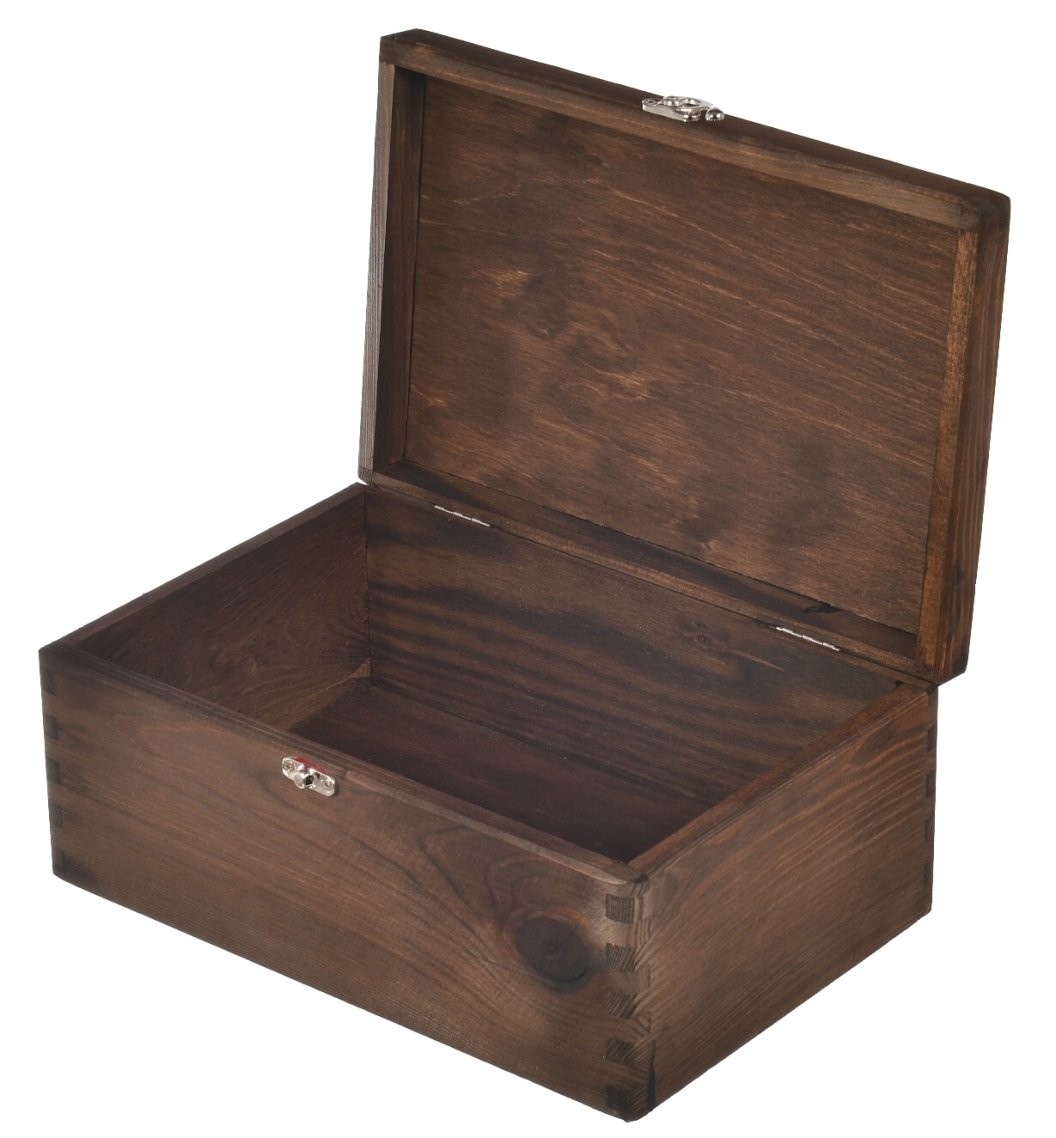 Skrzynka pudełko drewniane 30x20x13cm