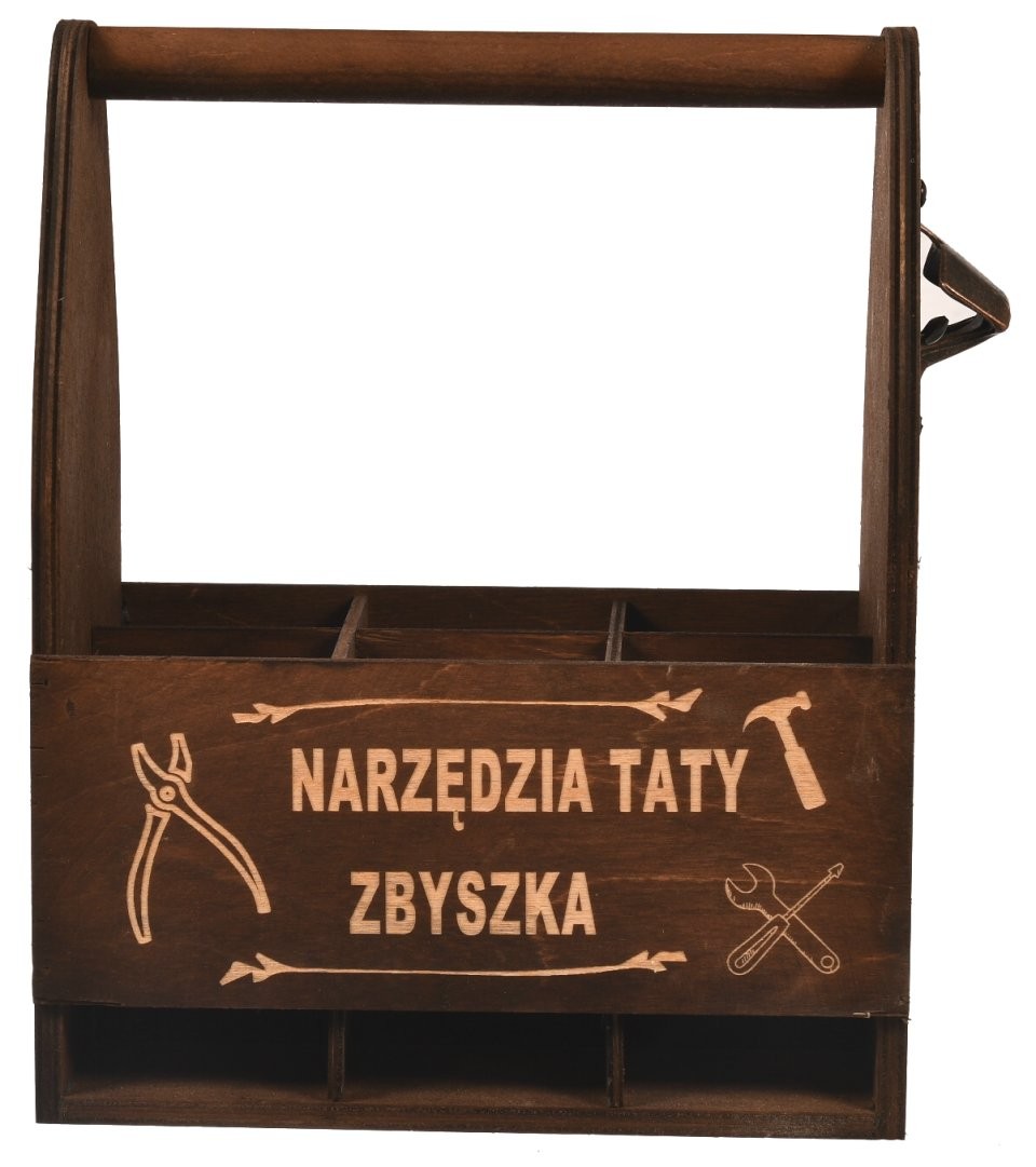 Skrzynka na piwo z otwieraczem Prezent