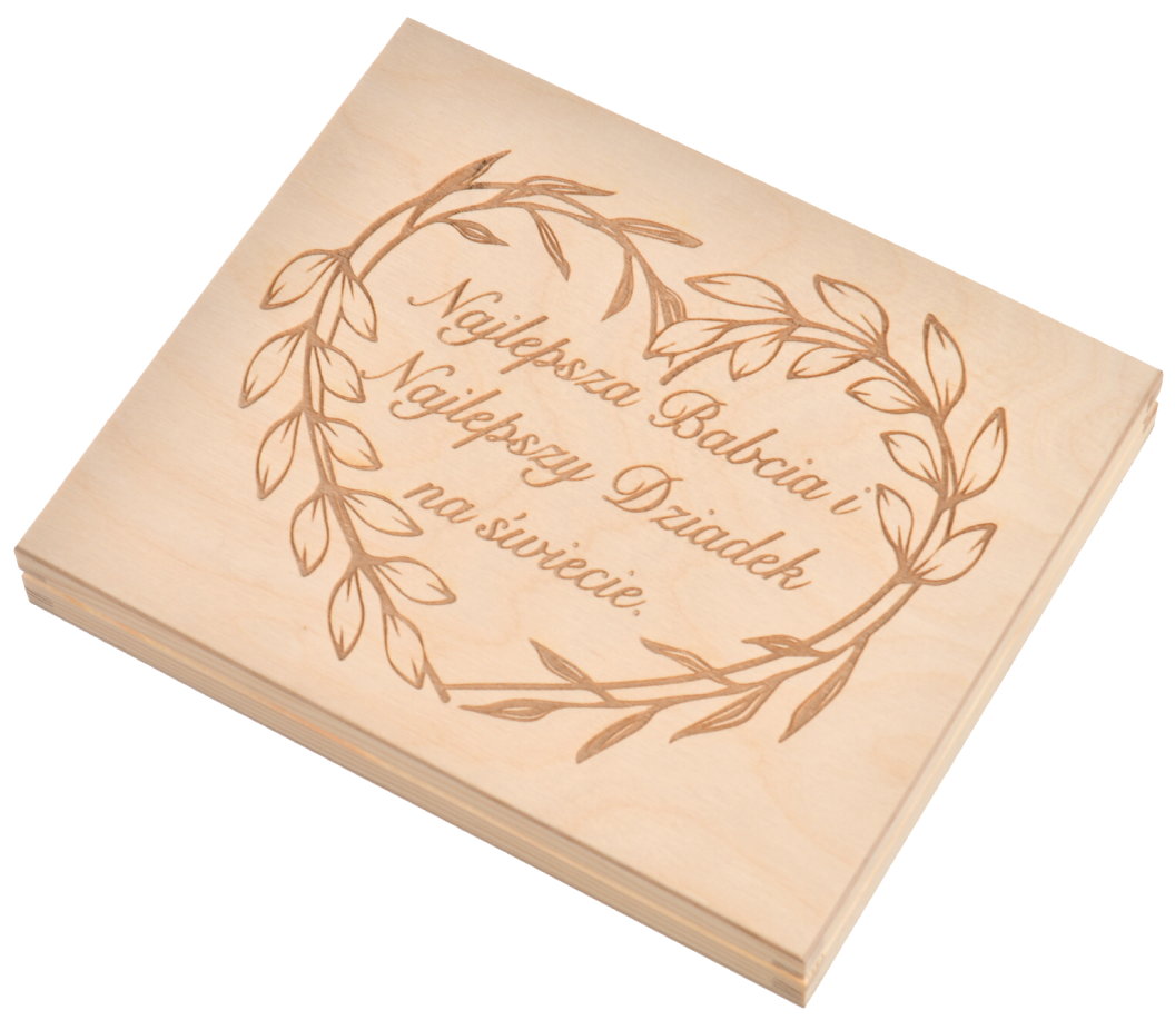 Pudełko na czekoladki Dzień Babci grawer