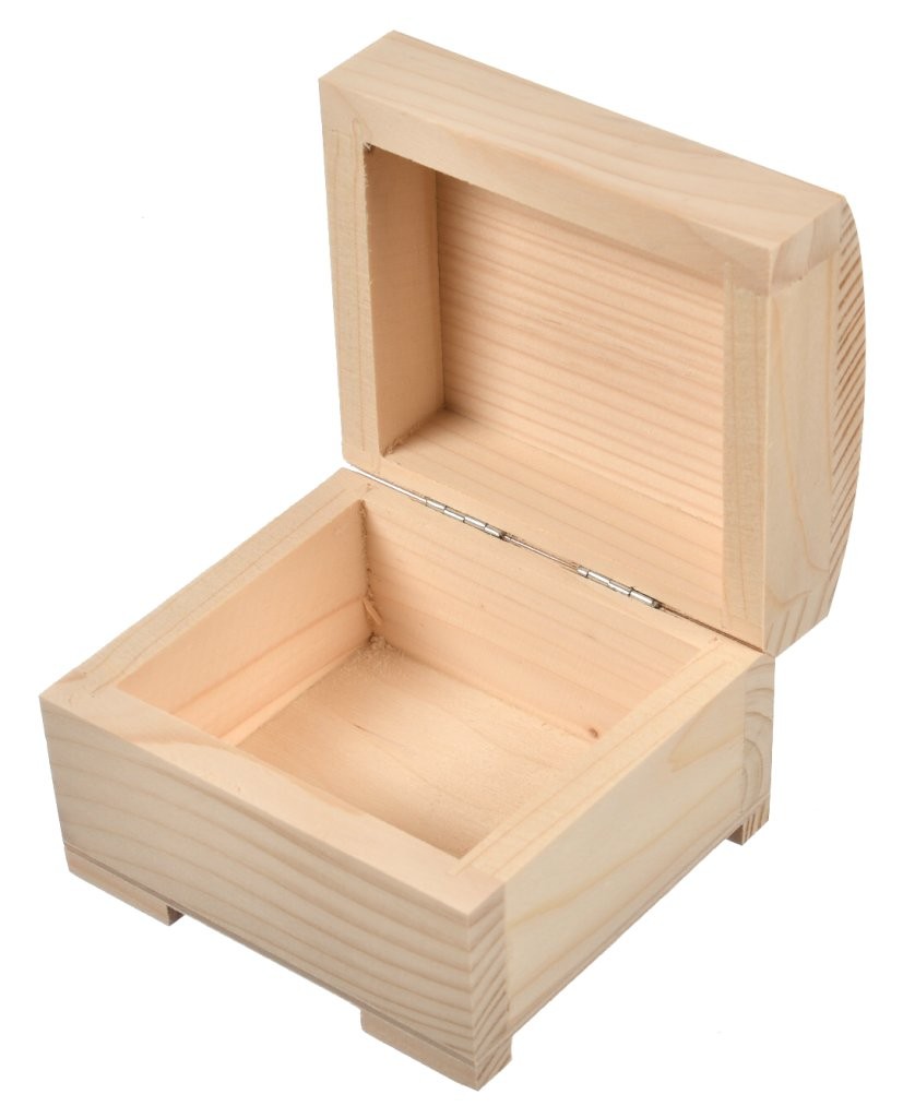 Drewniane pudełko 10x9x7,5cm szkatułka decoupage