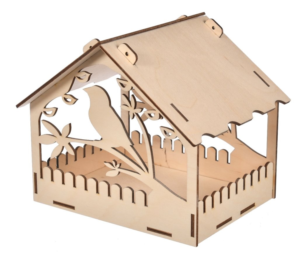 Karmnik dla ptaków domek budka