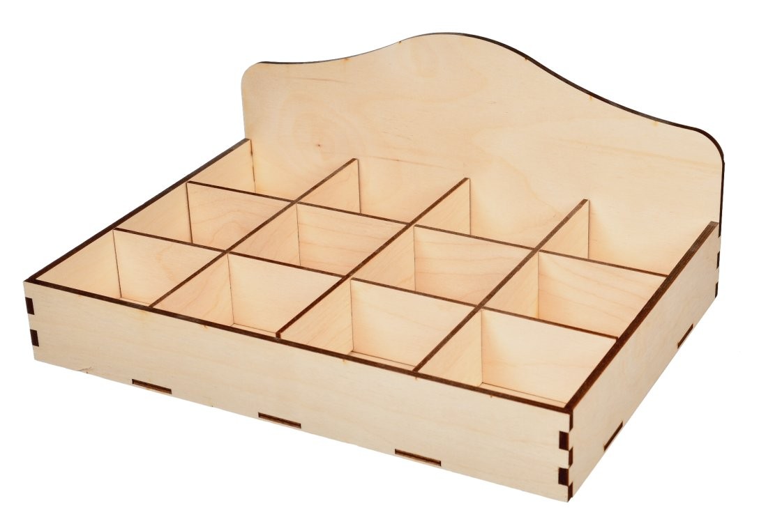 Pudełko na HERBATĘ 12 przegród HERBACIARKA