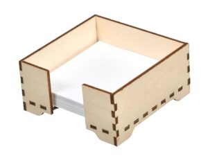 Przybornik pojemnik na biurko karteczki