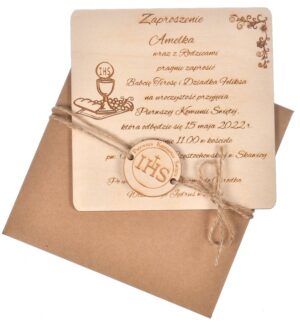 Zaproszenie na Komunię