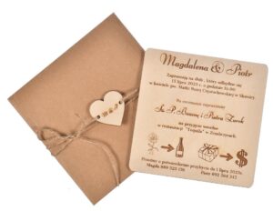 Zaproszenie na Ślub