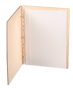 Menu drewniane do restauracji