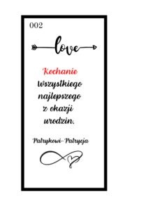 Skrzynka na whisky prezent na urodziny