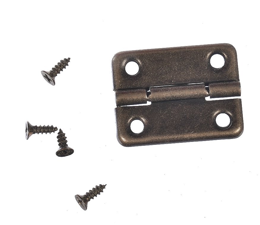 Zawias metalowy do skrzynek antyczny