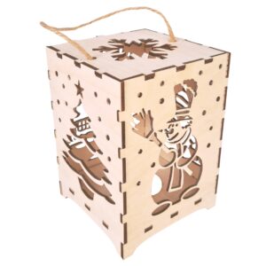 Lampion adwentowy drewniany na roraty