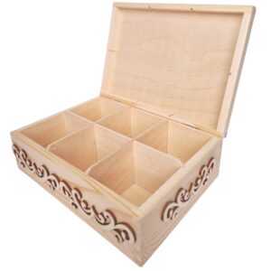 Drewniane pudełko na herbatę prezent dla Babci