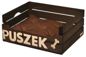 Legowisko drewniane dla psa kota