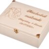 Pudełko niezbędnik małżeński grawer