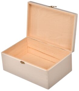 Drewniane pudełko dla dziecka na skarby